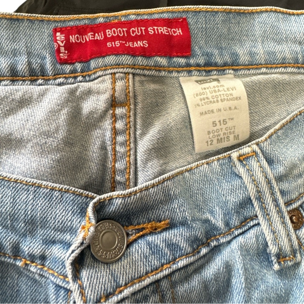 Levi's Blue Boot Cut Jeans Classic Style